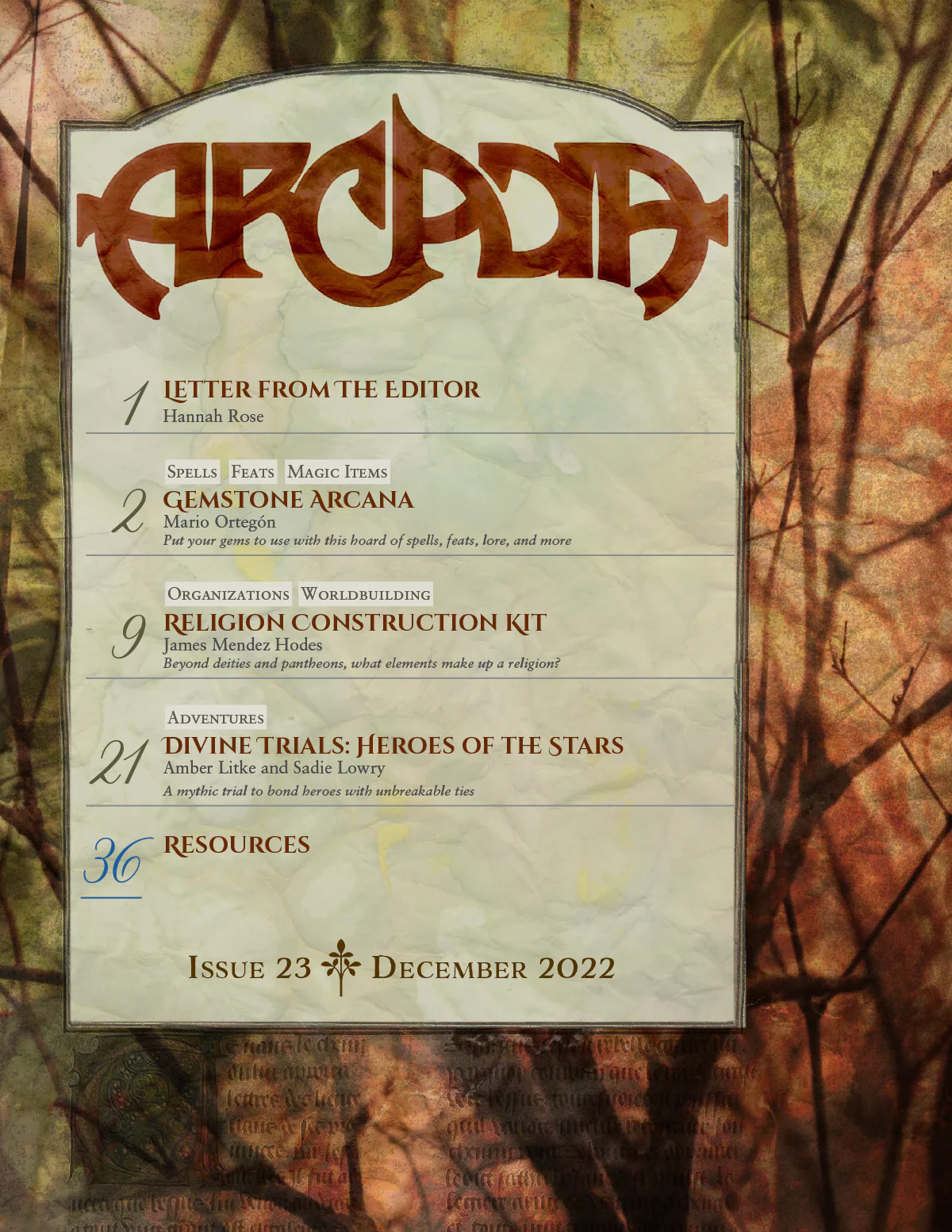 ARCADIA 23 | December 2022 - Image 3