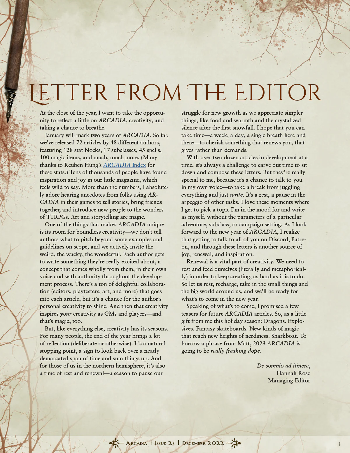 ARCADIA 23 | December 2022 - Image 4