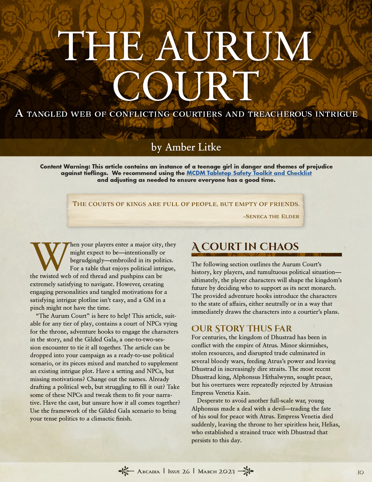 ARCADIA 26 | March 2023 - Image 3