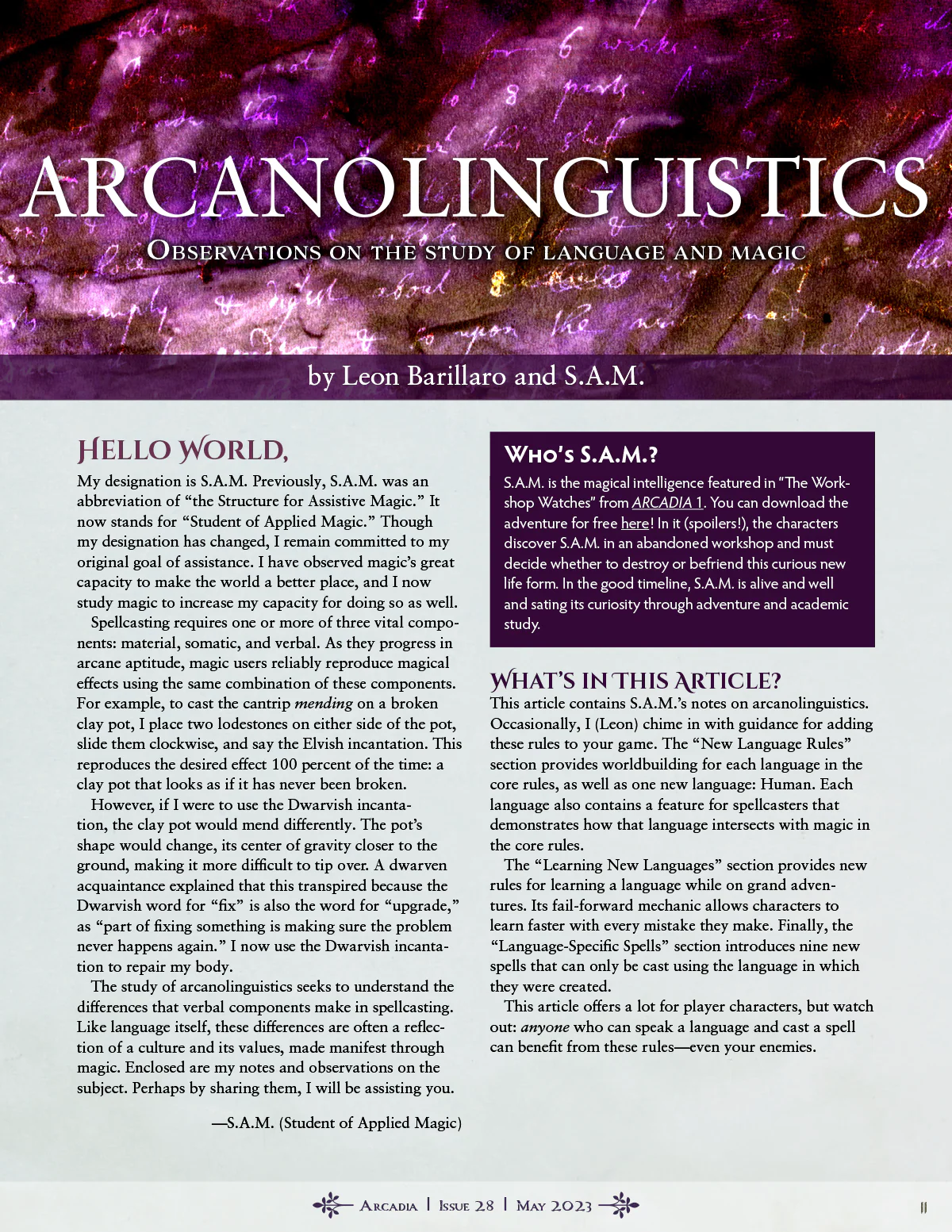 ARCADIA 28 | May 2023 - Image 4