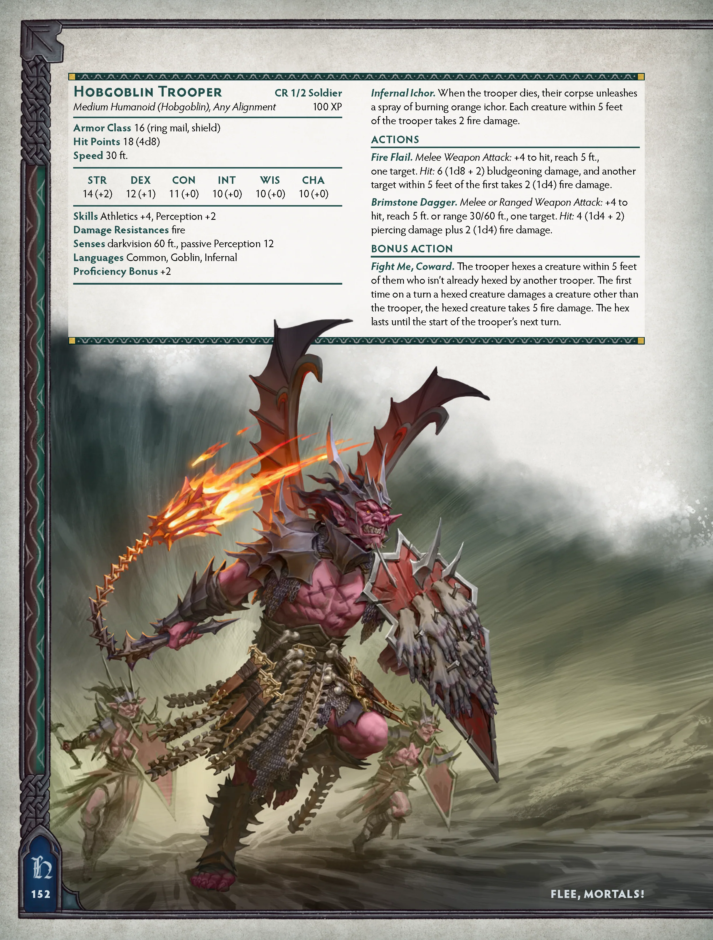 Flee, Mortals! The MCDM Monster Book - Hardcover & PDF - Image 4