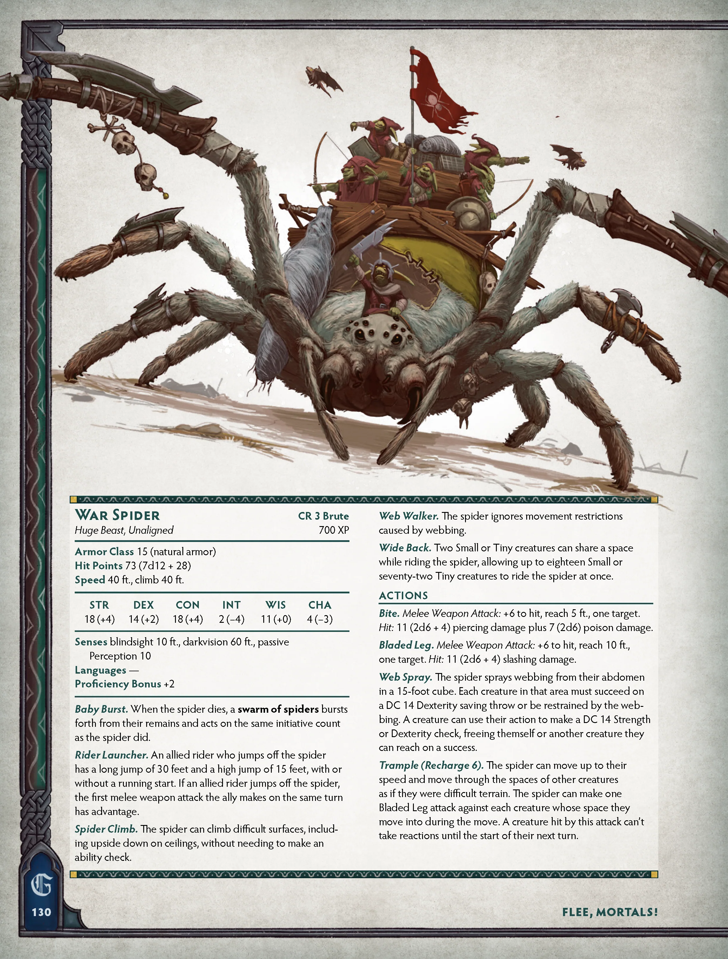 Flee, Mortals! The MCDM Monster Book - PDF - Image 9