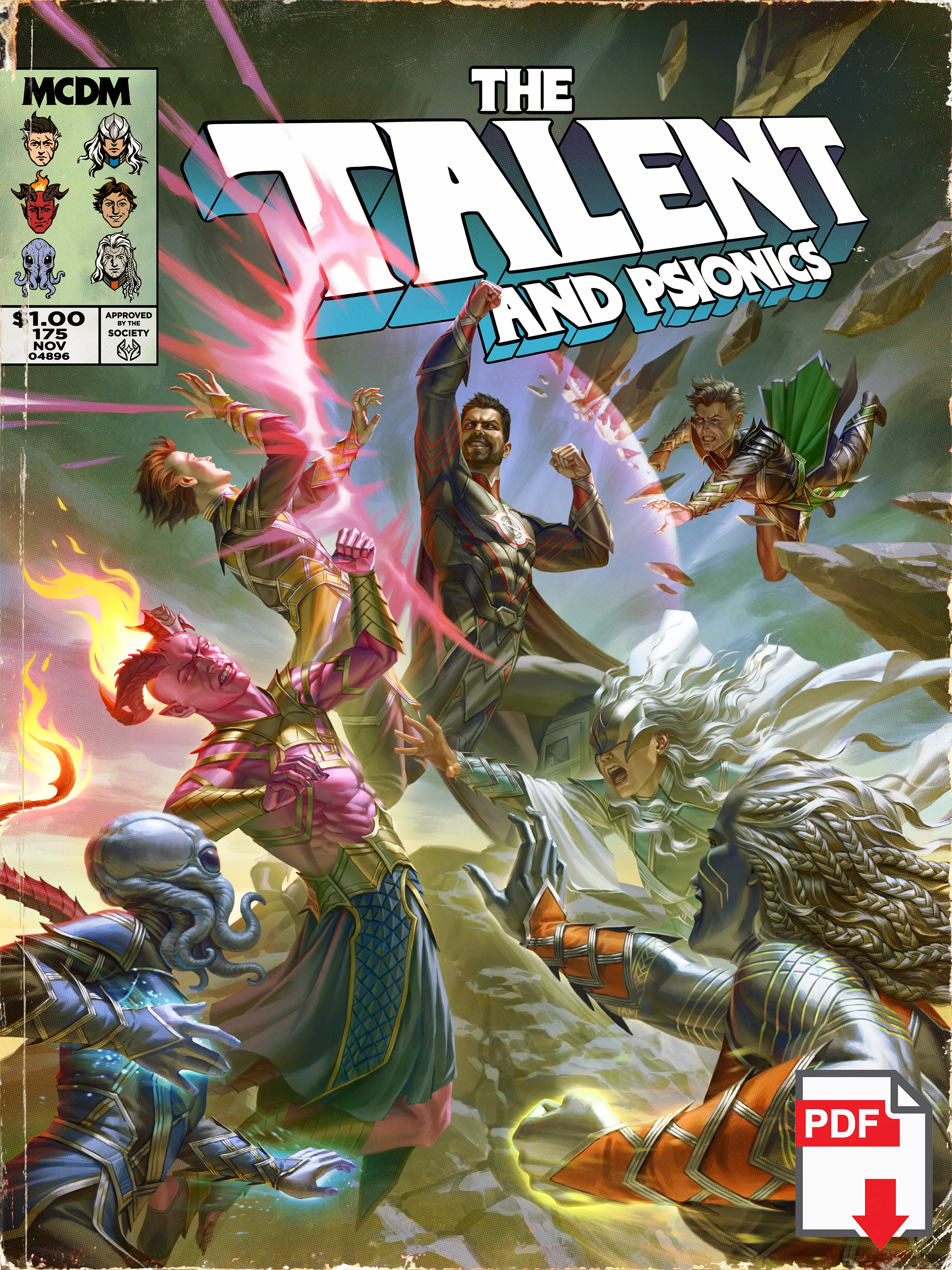 The Talent Class PDF + The Talent Powers Card Deck - Image 2